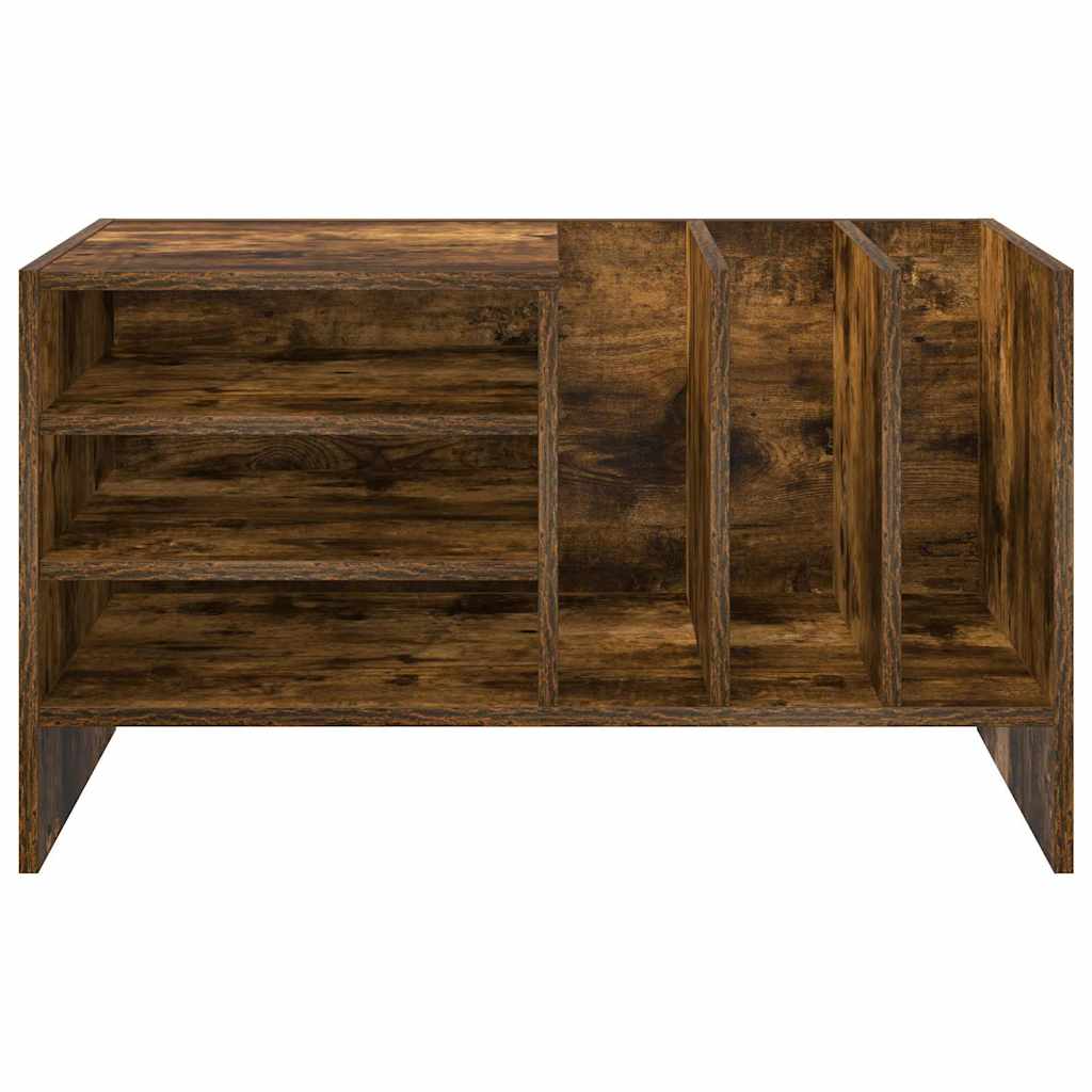 Schallplattenschrank Räuchereiche 78,5 x 35 x 45 cm