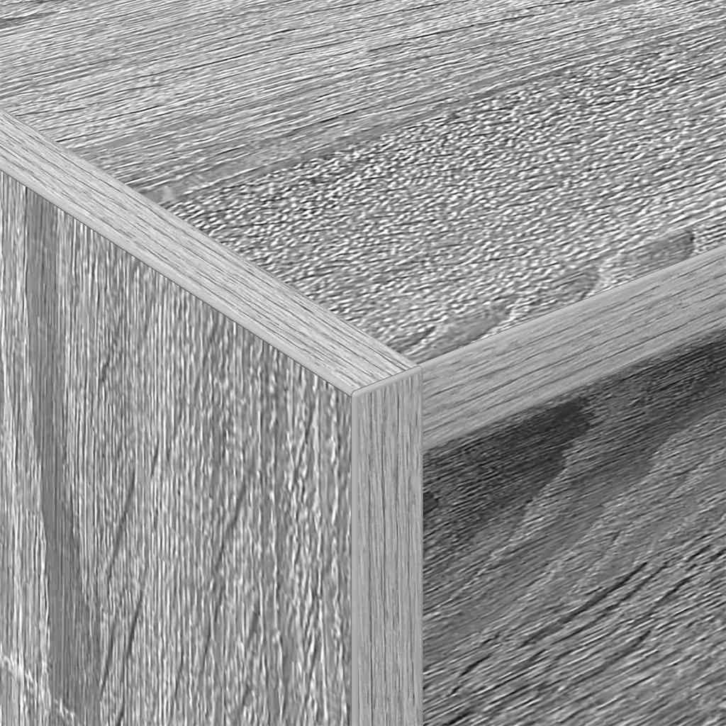 Schallplattenschrank Sonoma-Grau 78,5 x 35 x 45 cm