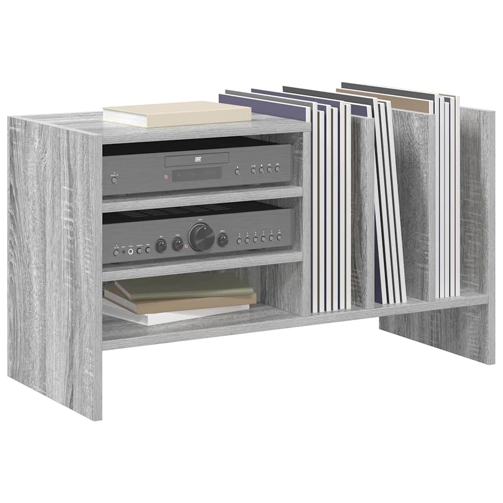 Schallplattenschrank Sonoma-Grau 78,5 x 35 x 45 cm