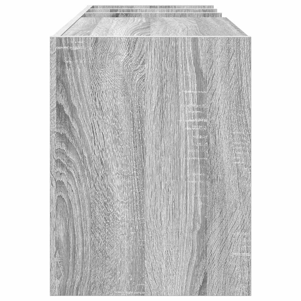 Schallplattenschrank Sonoma-Grau 78,5 x 35 x 45 cm