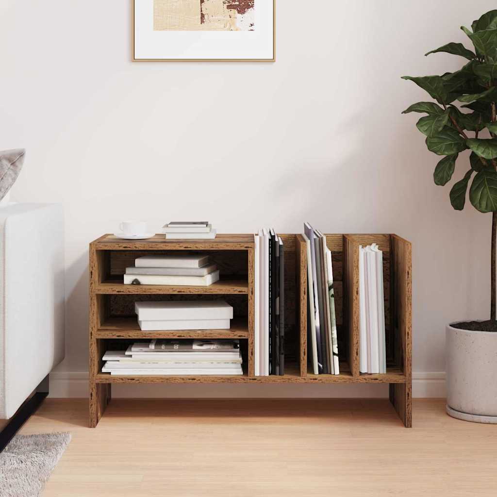 Schallplattenschrank Altholz 78,5 x 35 x 45 cm Holzwerkstoff