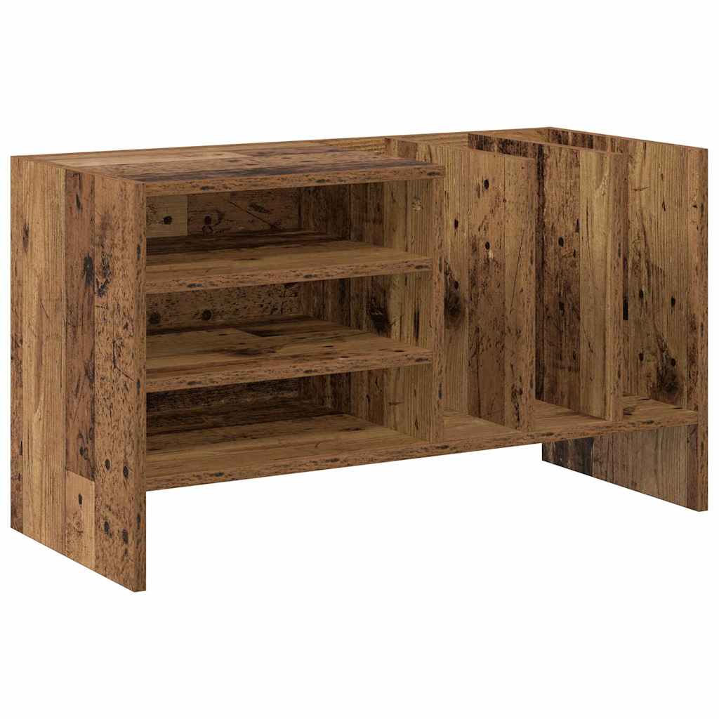 Schallplattenschrank Altholz 78,5 x 35 x 45 cm Holzwerkstoff