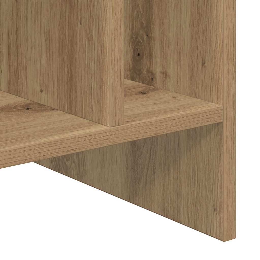 Schallplattenschrank Artisan-Eiche 78,5 x 35 x 45 cm