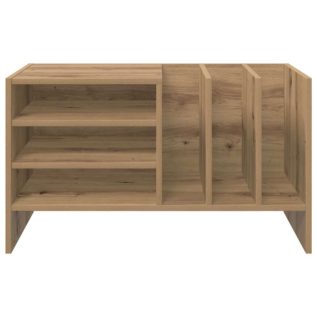 Schallplattenschrank Artisan-Eiche 78,5 x 35 x 45 cm