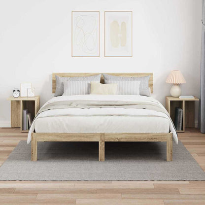 Beistelltisch 2 stk. Sonoma-Eiche 37 x 32 x 40 cm Holzwerkstoff