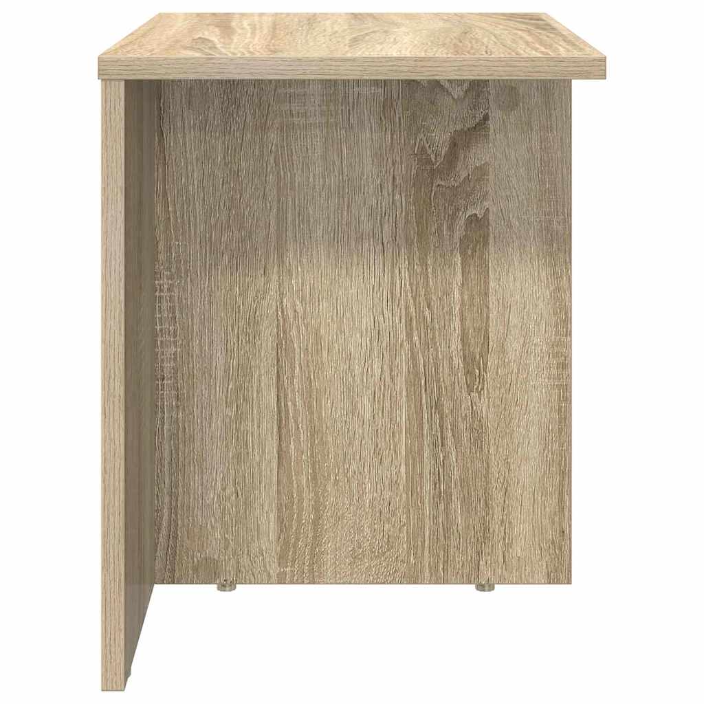 Beistelltisch 2 stk. Sonoma-Eiche 37 x 32 x 40 cm Holzwerkstoff