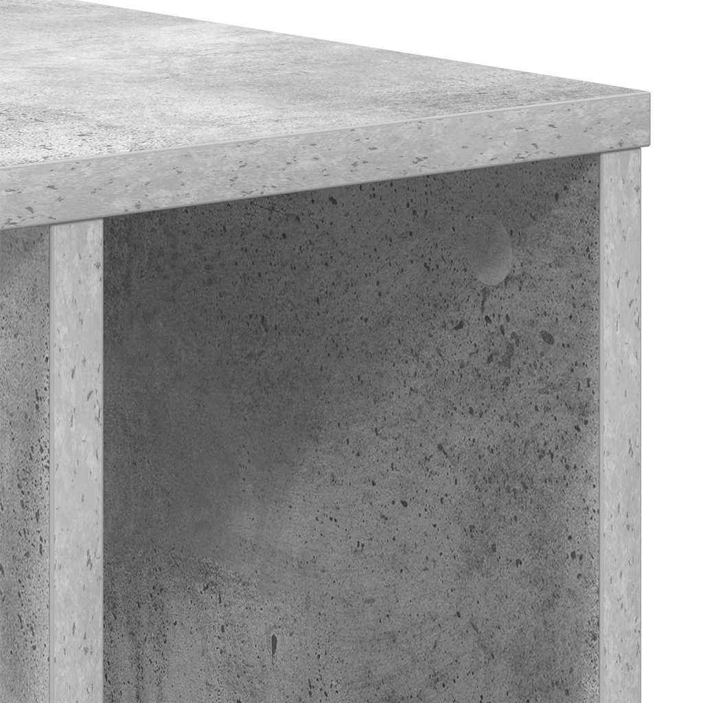 Beistelltisch 2 stk. Beton Grau 37 x 32 x 40 cm Holzwerkstoff