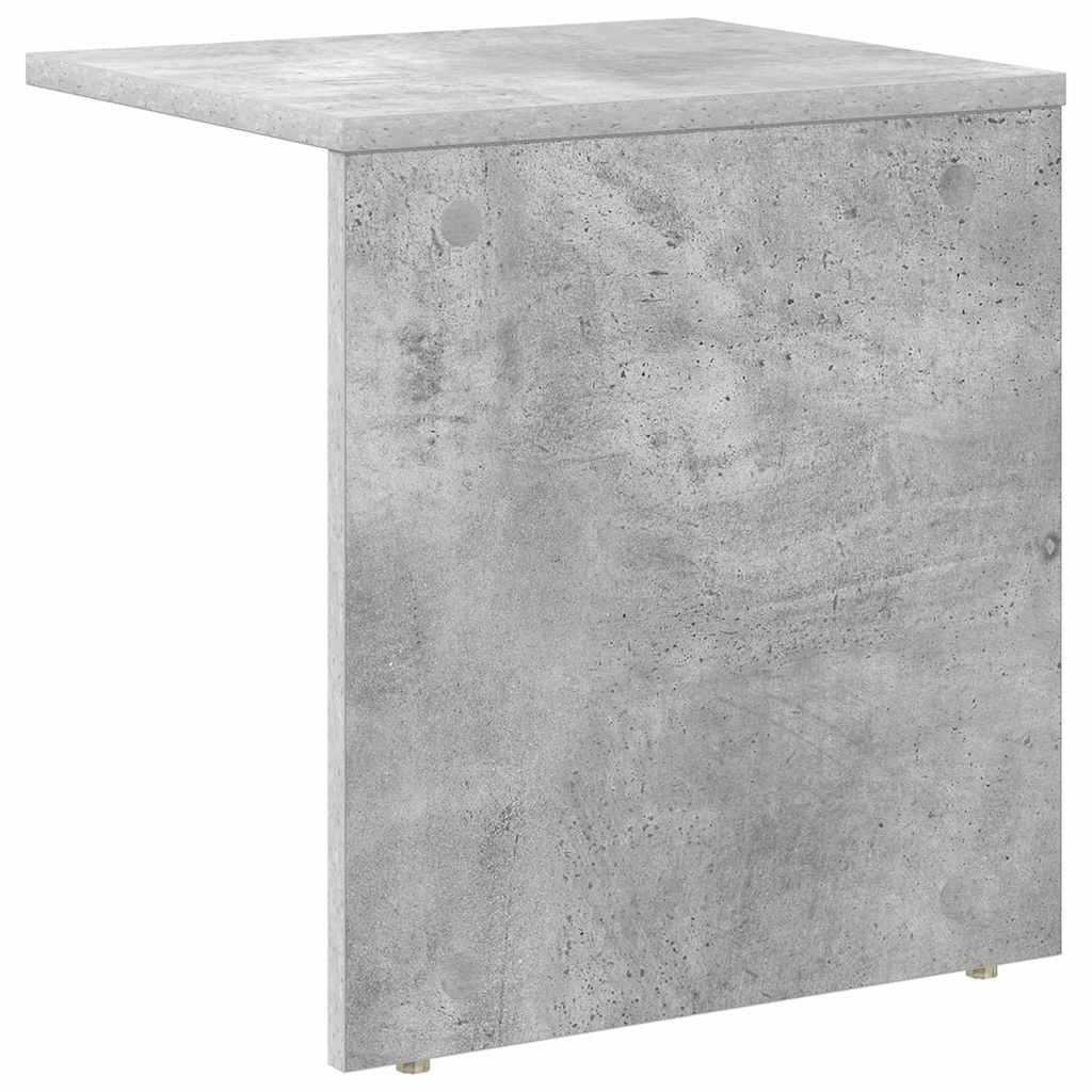 Beistelltisch 2 stk. Beton Grau 37 x 32 x 40 cm Holzwerkstoff