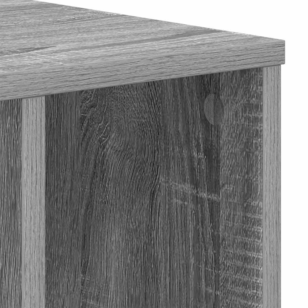 Beistelltisch 2 Stk. Graues Sonoma 37 x 32 x 40 cm