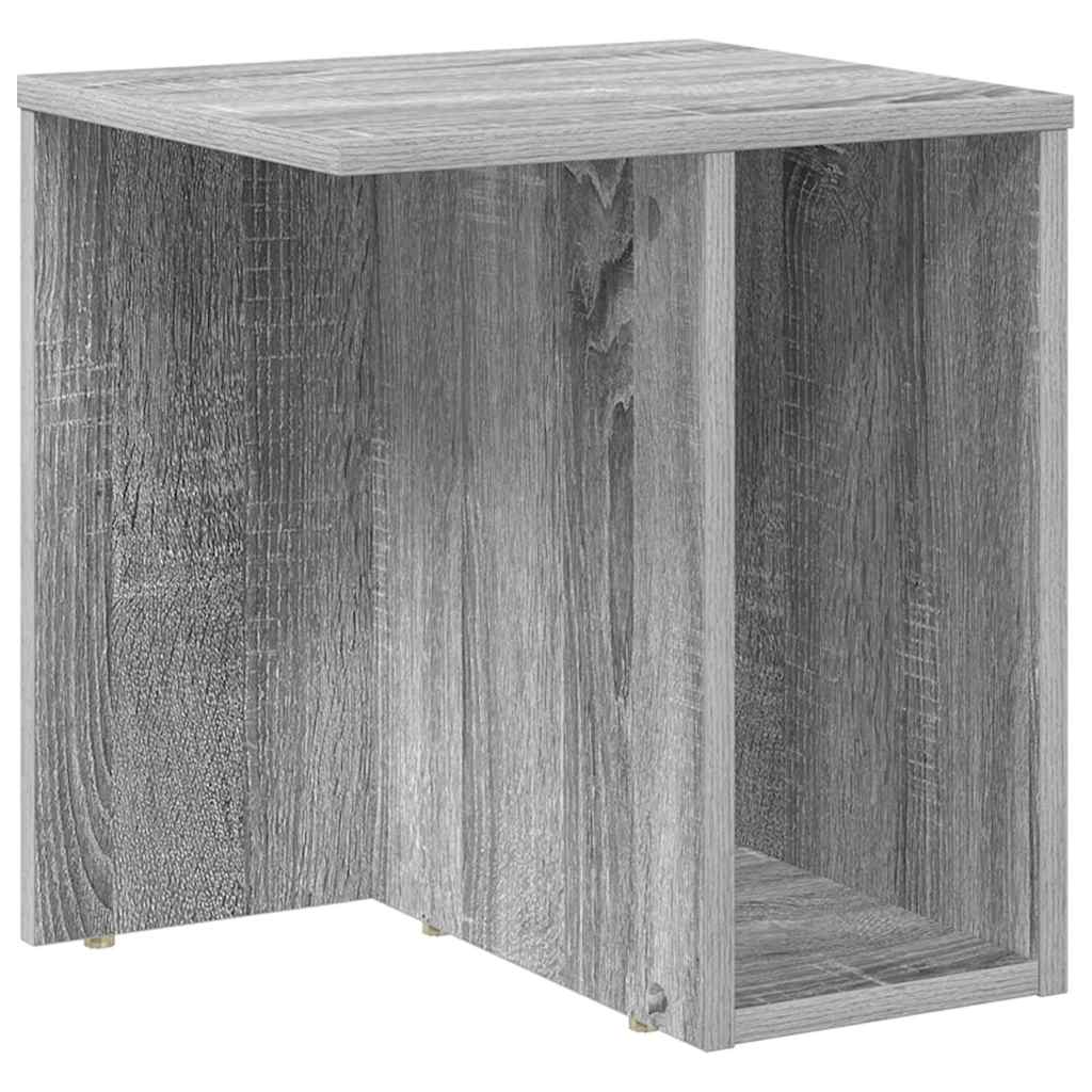 Beistelltisch 2 Stk. Graues Sonoma 37 x 32 x 40 cm