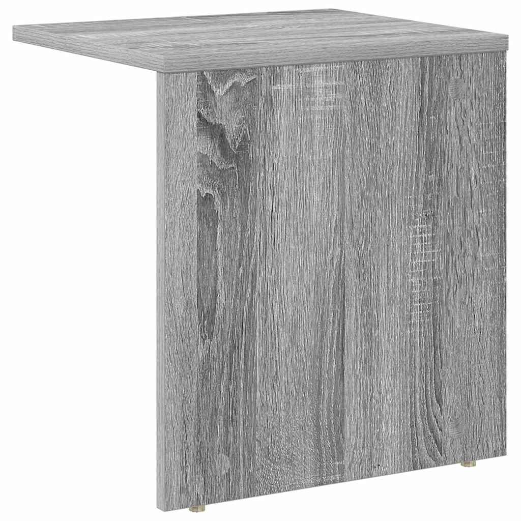Beistelltisch 2 Stk. Graues Sonoma 37 x 32 x 40 cm