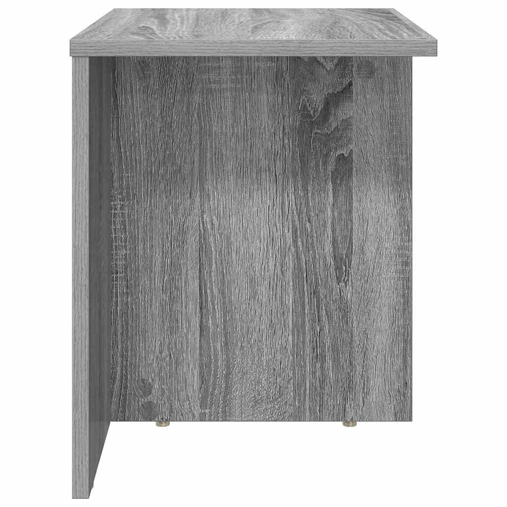 Beistelltisch 2 Stk. Graues Sonoma 37 x 32 x 40 cm