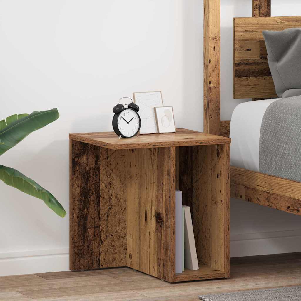 Beistelltisch 2 stk. Altholz 37 x 32 x 40 cm Holzwerkstoff