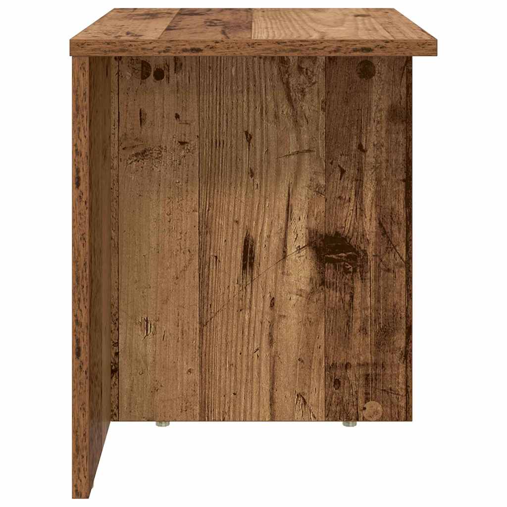 Beistelltisch 2 stk. Altholz 37 x 32 x 40 cm Holzwerkstoff