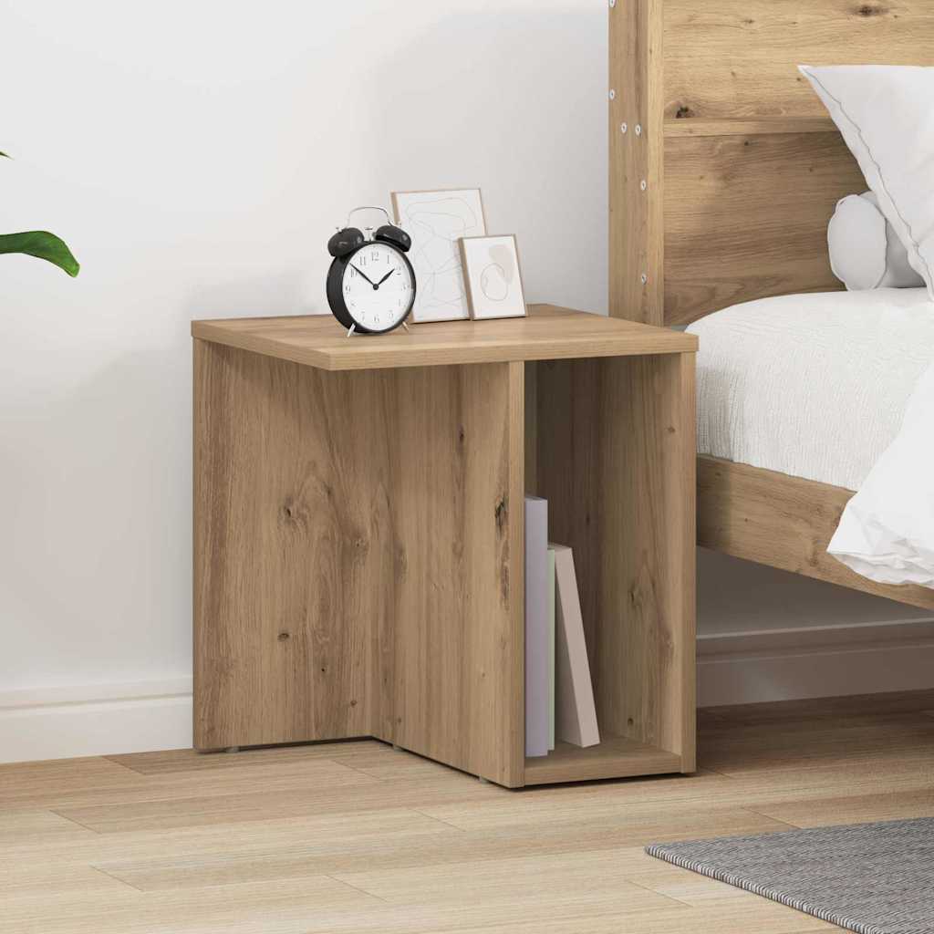 Beistelltisch Artisan-Eiche 37 x 32 x 40 cm Holzwerkstoff