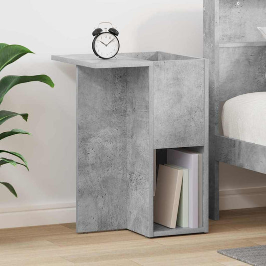 Beistelltisch Beton Grau 35 x 40 x 55 cm Holzwerkstoff