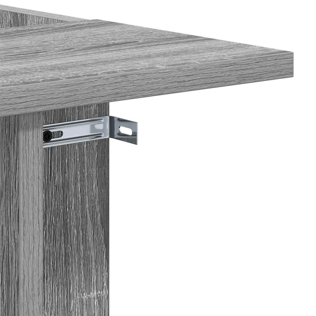 Beistelltisch Graues Sonoma 35 x 40 x 55 cm Holzwerkstoff