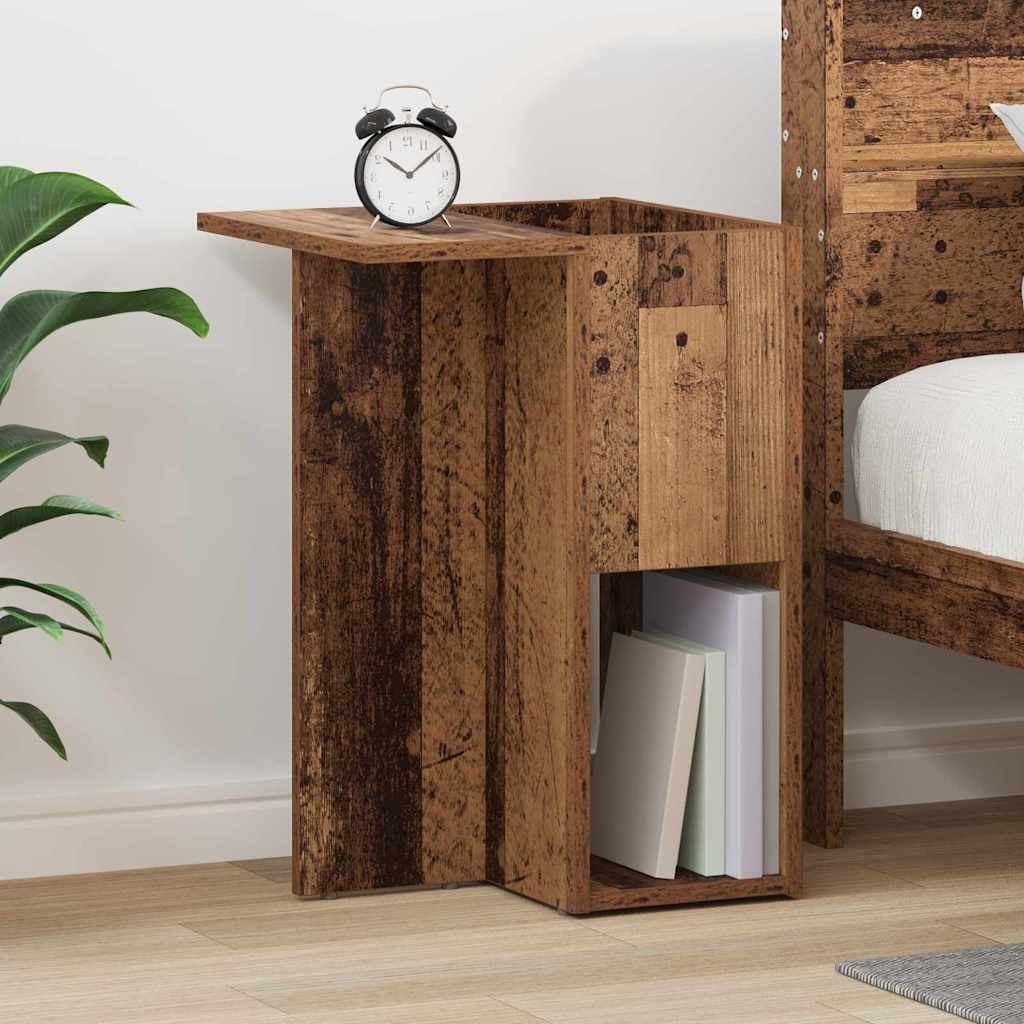 Beistelltisch Altholz 35 x 40 x 55 cm Holzwerkstoff