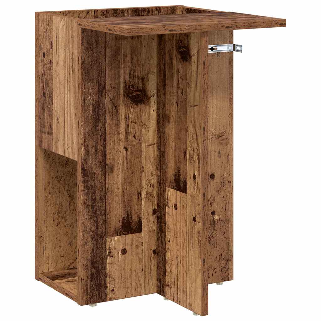 Beistelltisch Altholz 35 x 40 x 55 cm Holzwerkstoff