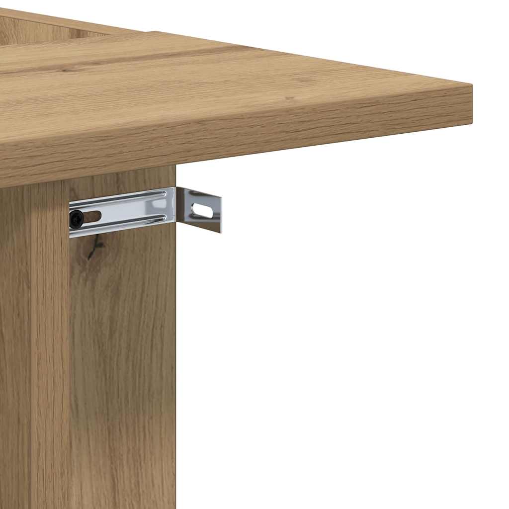 Beistelltisch Artisan-Eiche 35 x 40 x 55 cm Holzwerkstoff