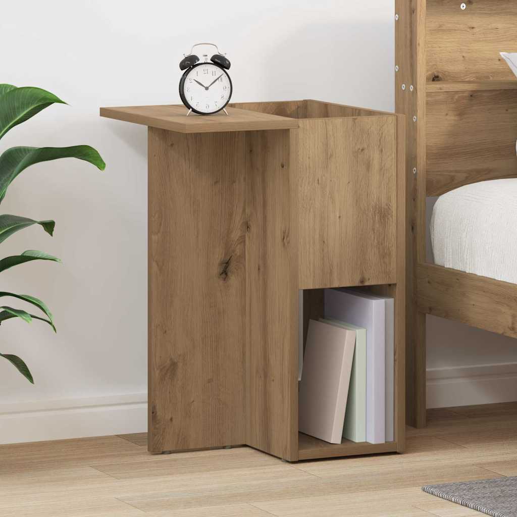 Beistelltisch Artisan-Eiche 35 x 40 x 55 cm Holzwerkstoff