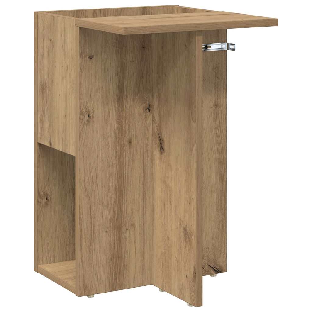 Beistelltisch Artisan-Eiche 35 x 40 x 55 cm Holzwerkstoff