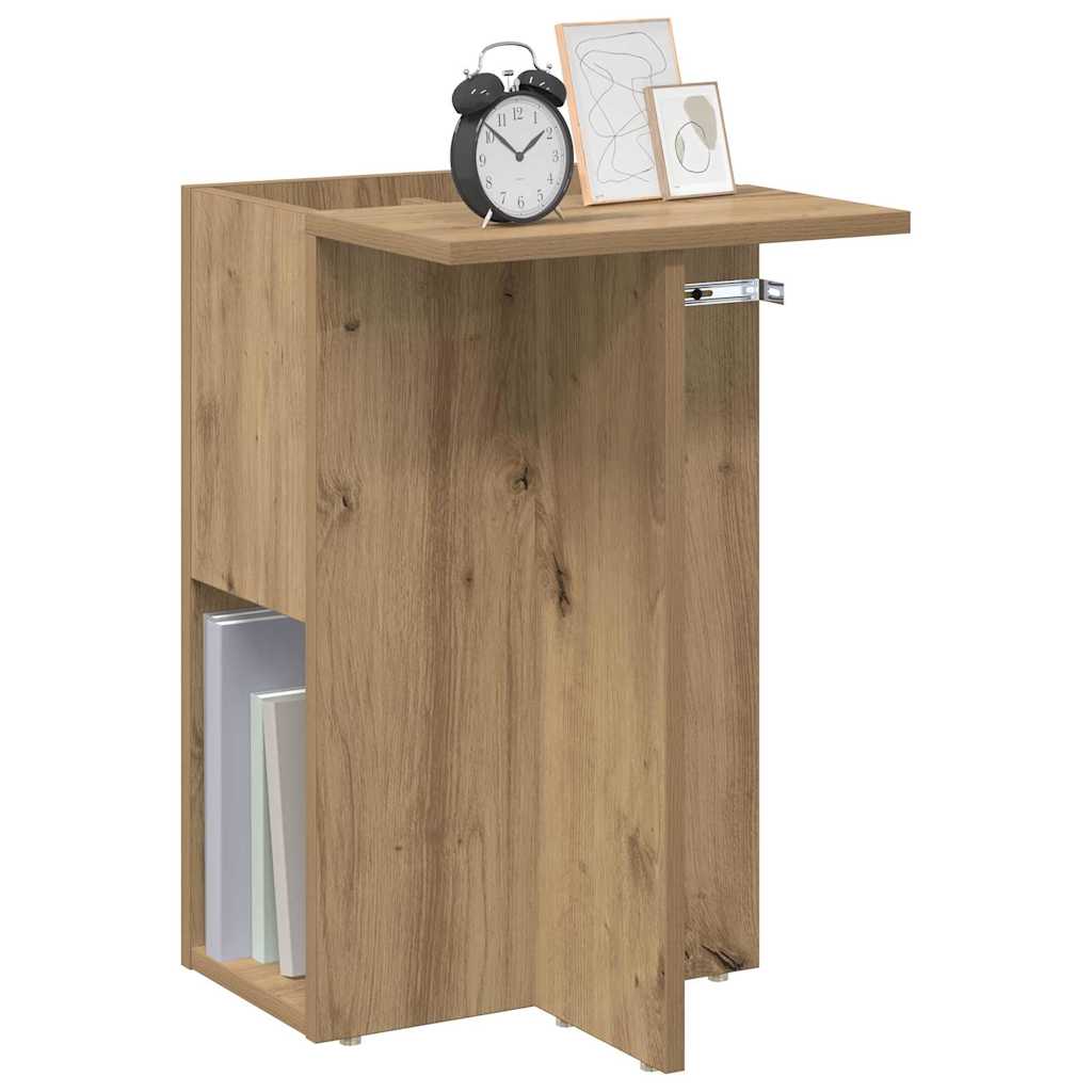 Beistelltisch Artisan-Eiche 35 x 40 x 55 cm Holzwerkstoff