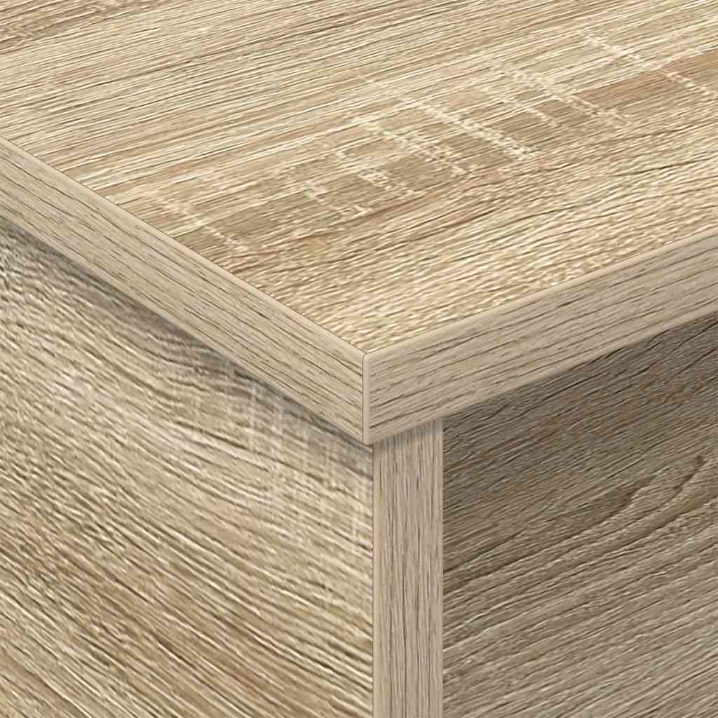 Nachttisch 2 stk. Sonoma-Eiche 40 x 31 x 15 cm Holzwerkstoff