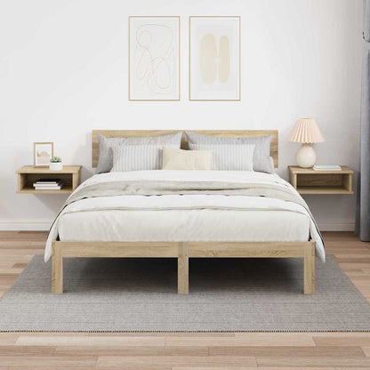 Nachttisch 2 stk. Sonoma-Eiche 40 x 31 x 15 cm Holzwerkstoff