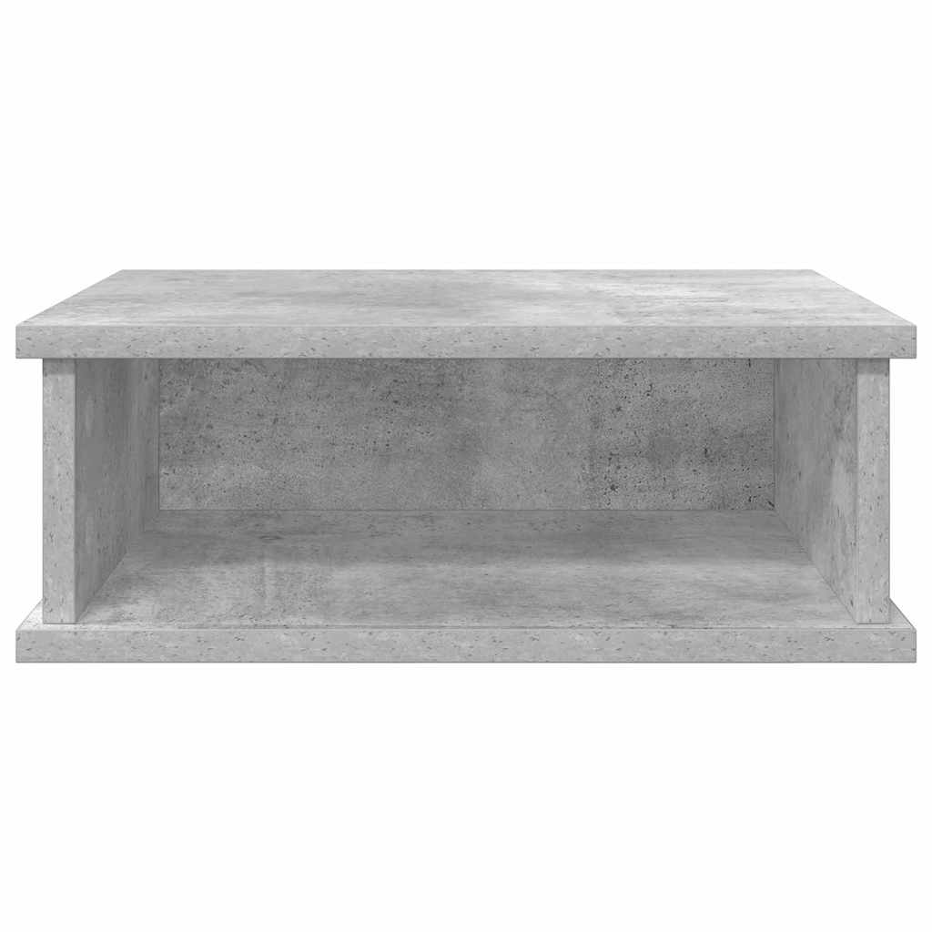 Nachttisch 2 stk. Beton Grau 40 x 31 x 15 cm Holzwerkstoff
