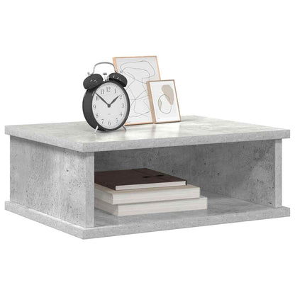 Nachttisch 2 stk. Beton Grau 40 x 31 x 15 cm Holzwerkstoff