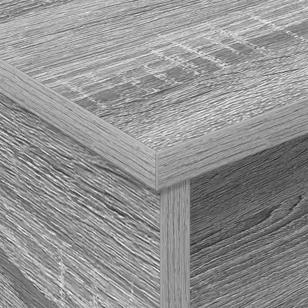 Nachttisch 2 stk. Graues Sonoma 40 x 31 x 15 cm Holzwerkstoff