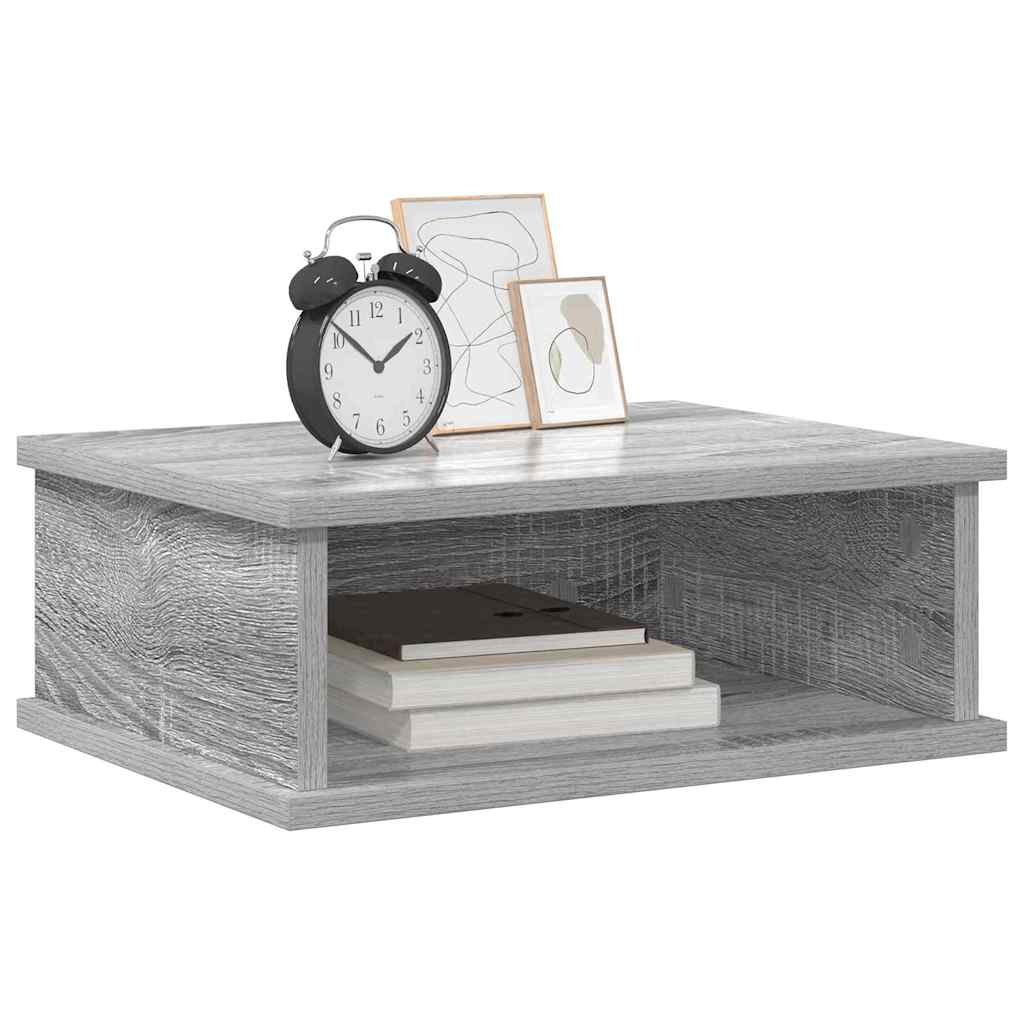 Nachttisch 2 stk. Graues Sonoma 40 x 31 x 15 cm Holzwerkstoff