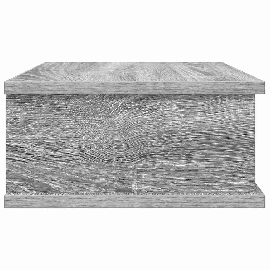 Nachttisch 2 stk. Graues Sonoma 40 x 31 x 15 cm Holzwerkstoff