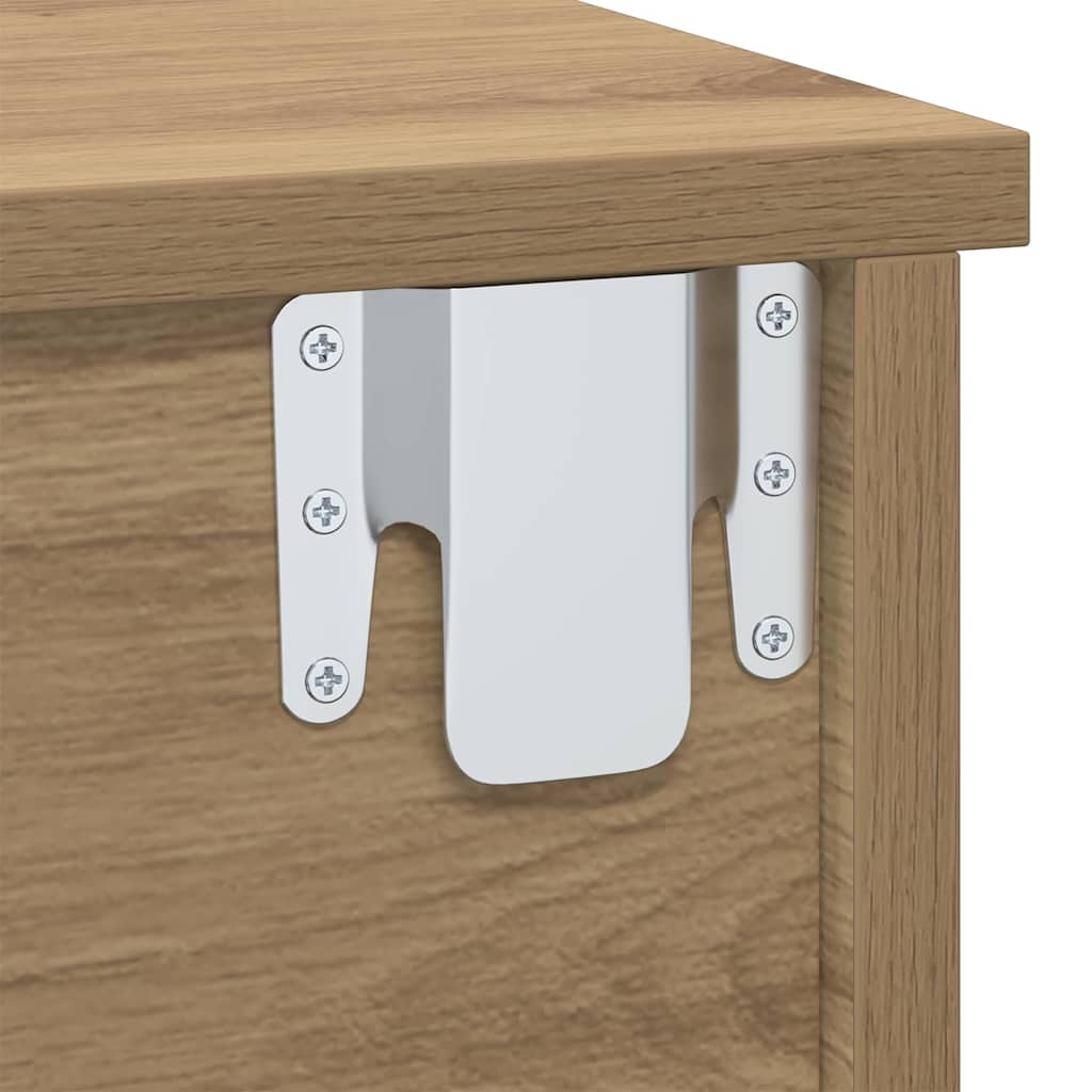 Nachttisch Artisan-Eiche 40 x 31 x 15 cm Holzwerkstoff