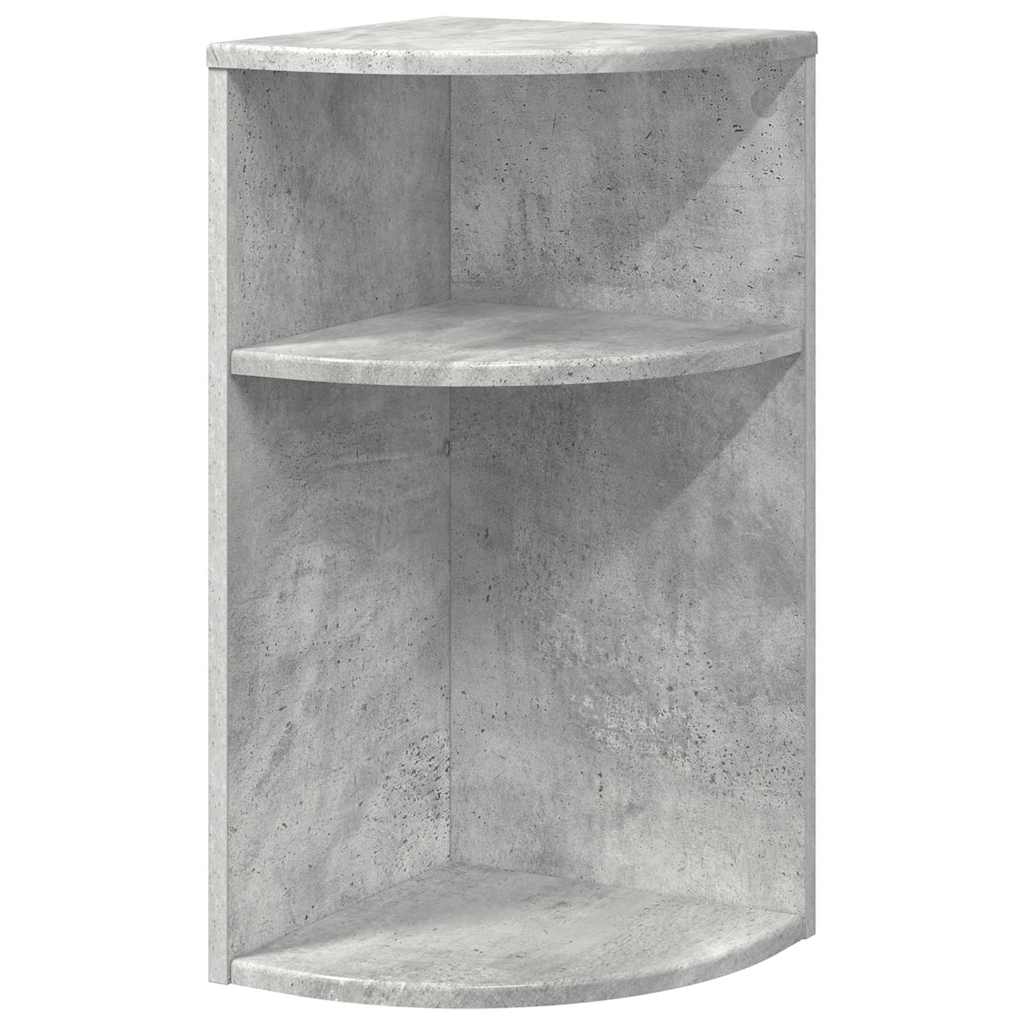 Beistelltisch Beton Grau 29,6 x 29,6 x 60 cm Holzwerkstoff