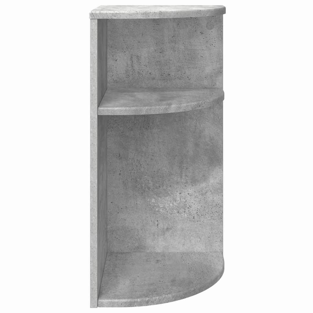 Beistelltisch Beton Grau 29,6 x 29,6 x 60 cm Holzwerkstoff