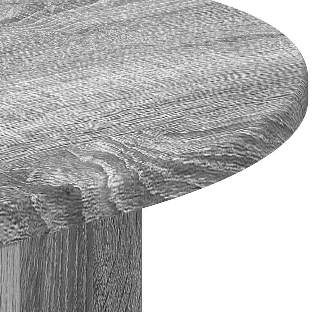 Beistelltisch Graues Sonoma 29,6 x 29,6 x 60 cm Holzwerkstoff