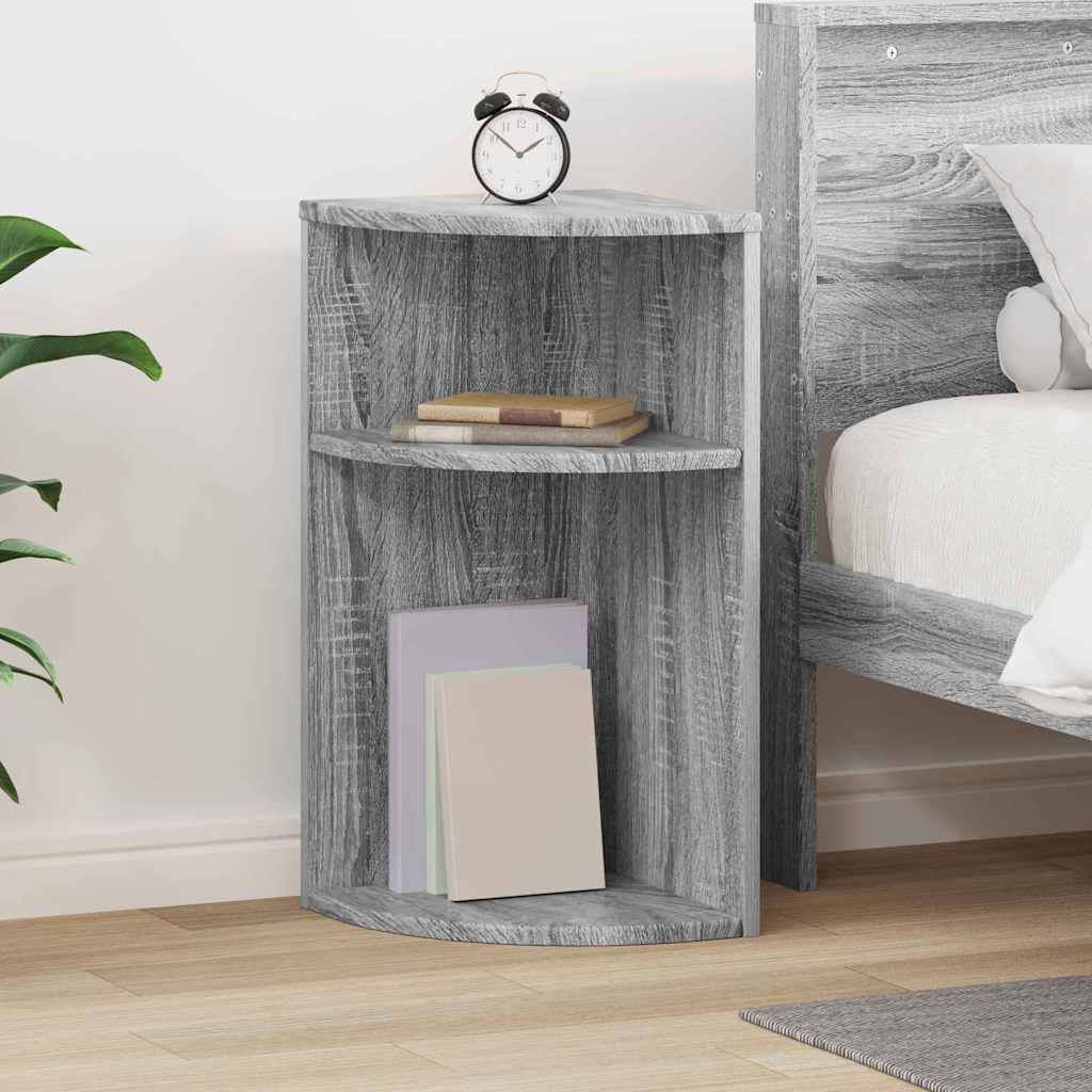 Beistelltisch Graues Sonoma 29,6 x 29,6 x 60 cm Holzwerkstoff