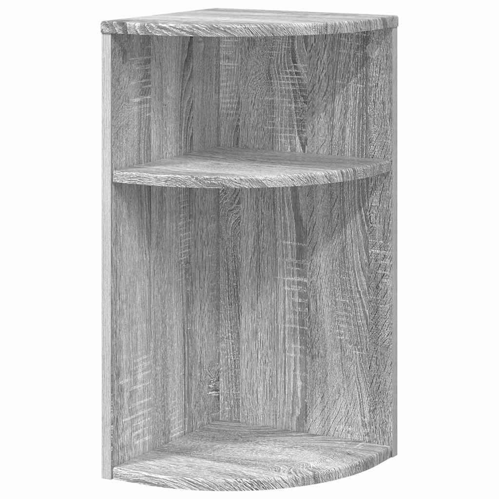 Beistelltisch Graues Sonoma 29,6 x 29,6 x 60 cm Holzwerkstoff