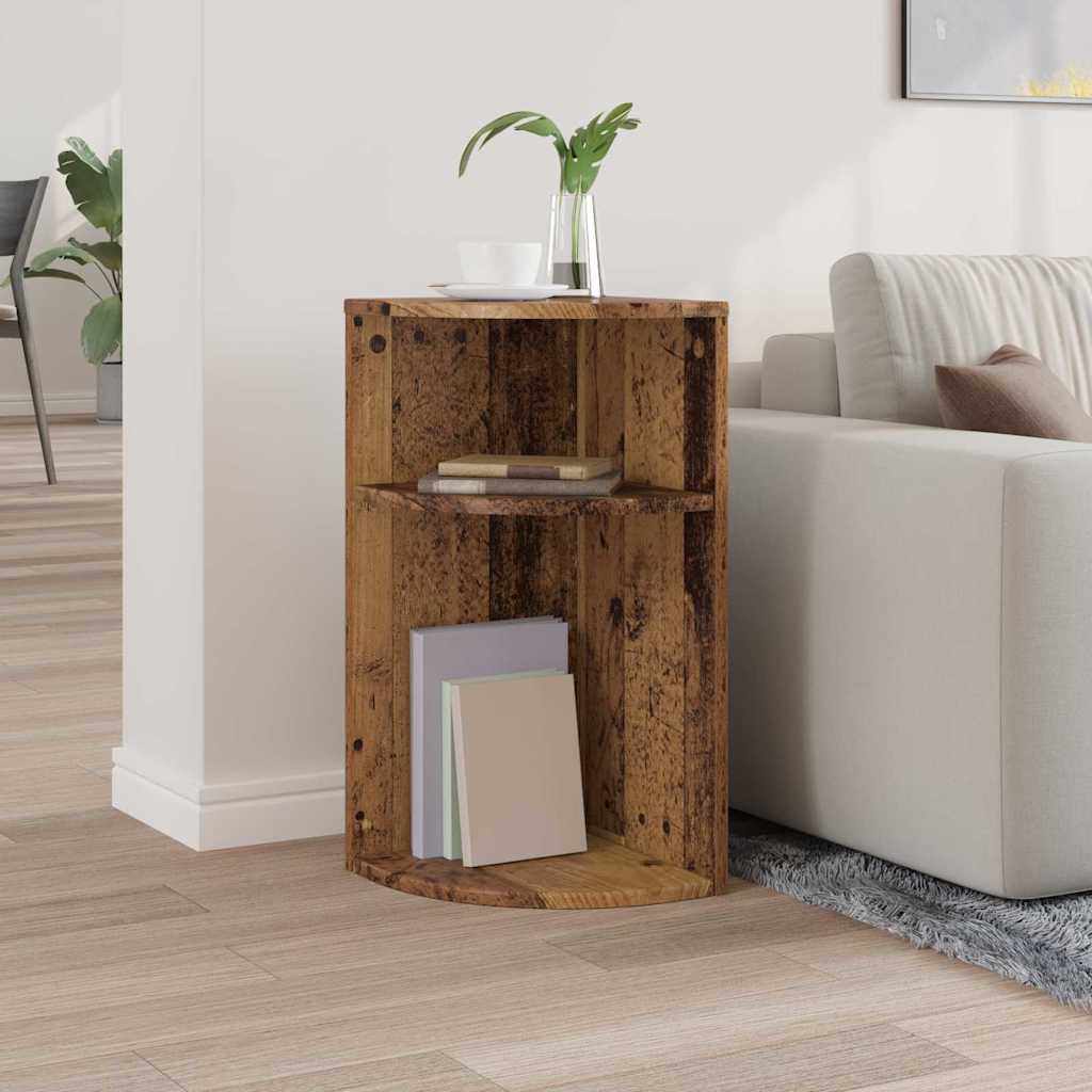 Beistelltisch Altholz 29,6 x 29,6 x 60 cm Holzwerkstoff