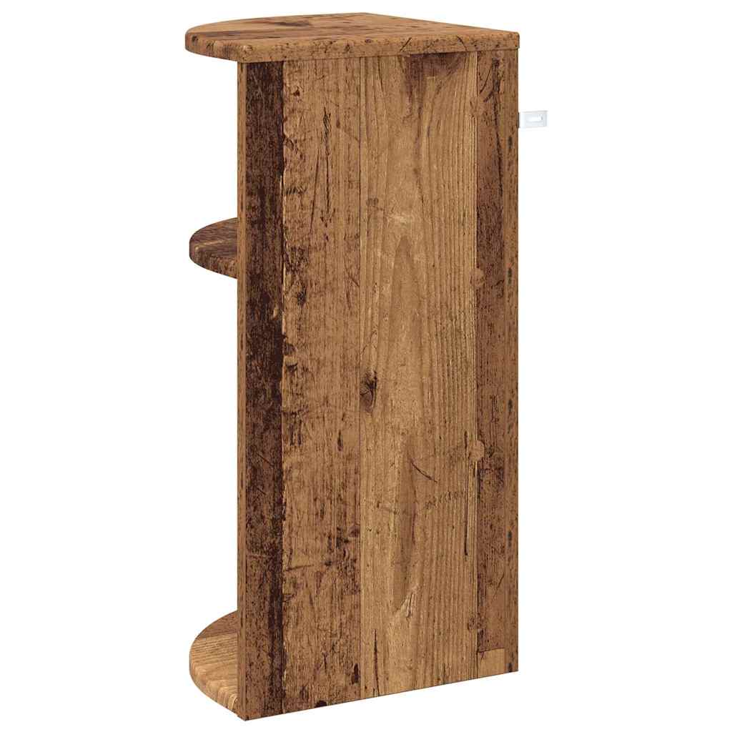 Beistelltisch Altholz 29,6 x 29,6 x 60 cm Holzwerkstoff