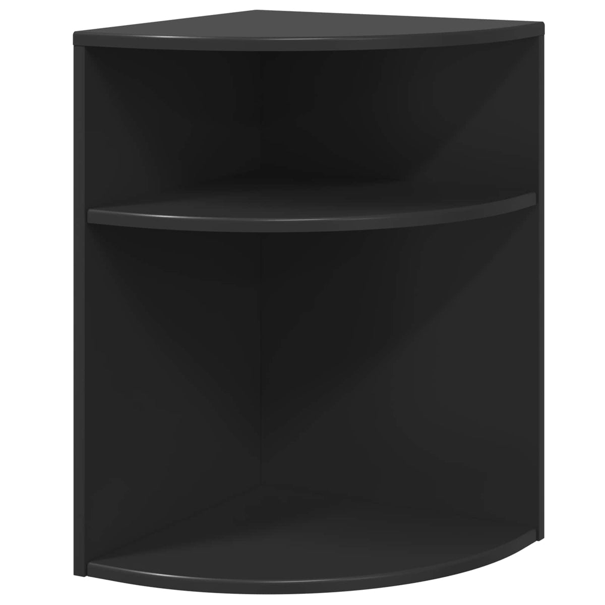 Beistelltisch Schwarz 39,7 x 39,7 x 60 cm Holzwerkstoff