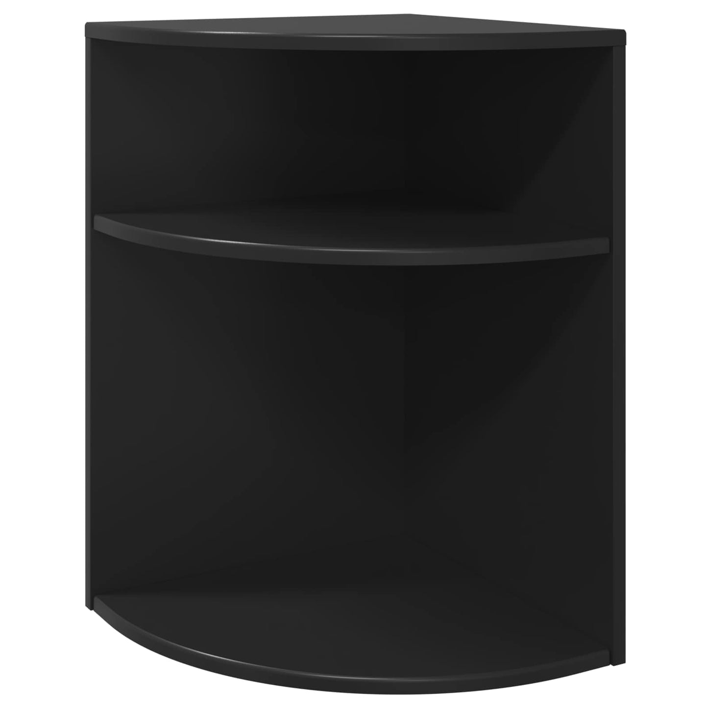 Beistelltisch Schwarz 39,7 x 39,7 x 60 cm Holzwerkstoff