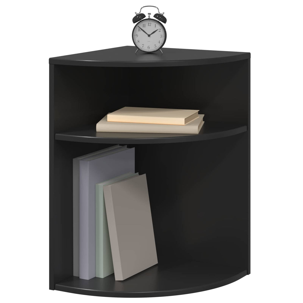 Beistelltisch Schwarz 39,7 x 39,7 x 60 cm Holzwerkstoff