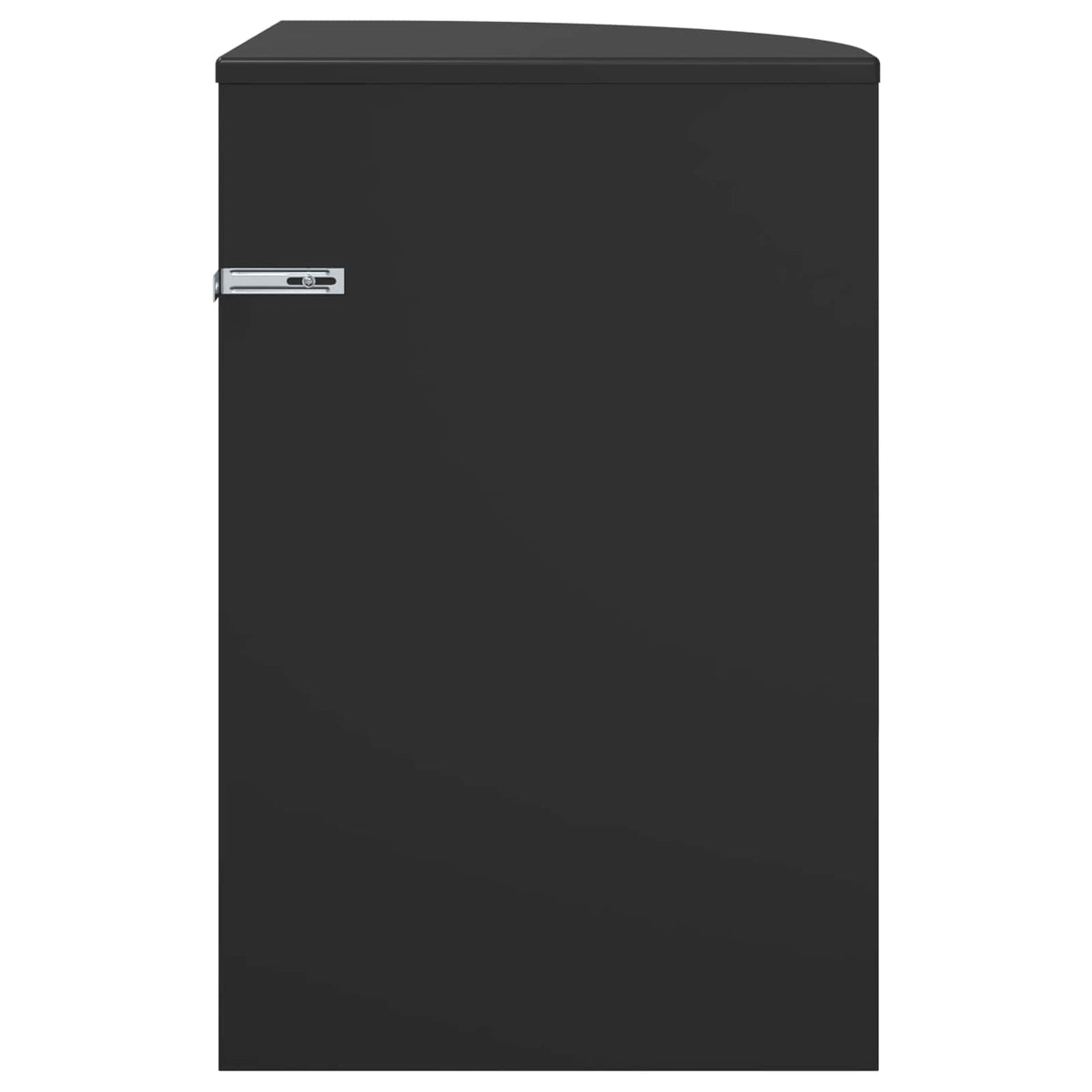 Beistelltisch Schwarz 39,7 x 39,7 x 60 cm Holzwerkstoff