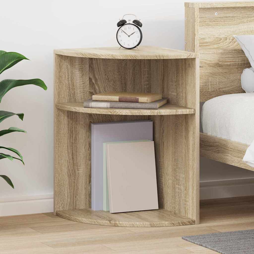 Beistelltisch Sonoma-Eiche 39,7 x 39,7 x 60 cm Holzwerkstoff