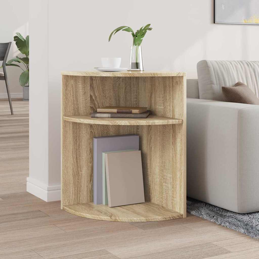 Beistelltisch Sonoma-Eiche 39,7 x 39,7 x 60 cm Holzwerkstoff