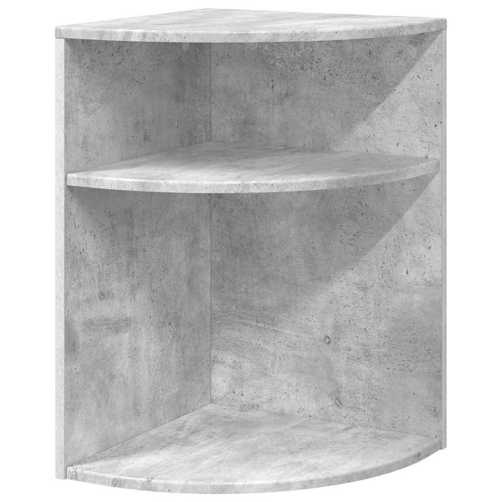 Beistelltisch Beton Grau 39,7 x 39,7 x 60 cm Holzwerkstoff