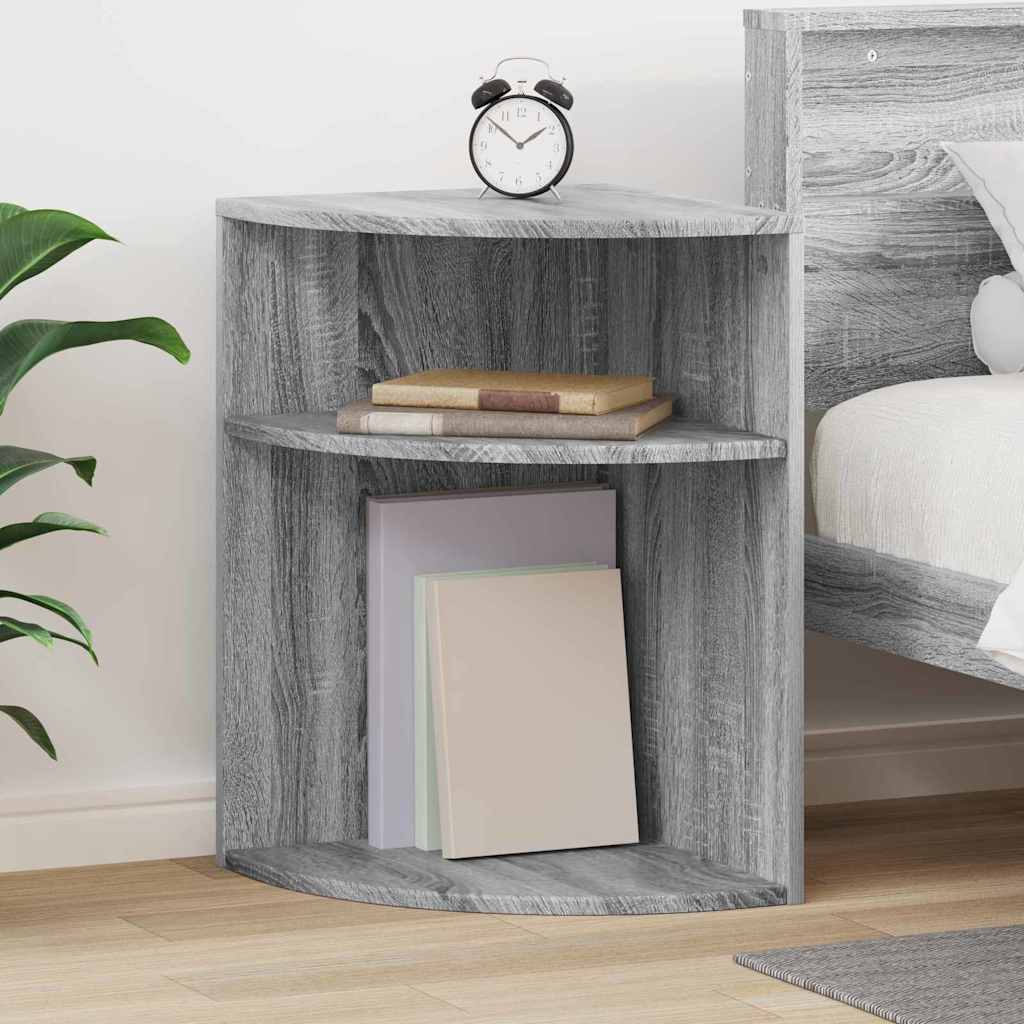 Beistelltisch Graues Sonoma 39,7 x 39,7 x 60 cm Holzwerkstoff
